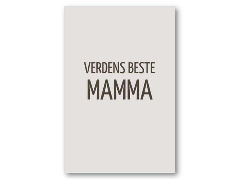 Verdens beste mamma | 10x15 cm
