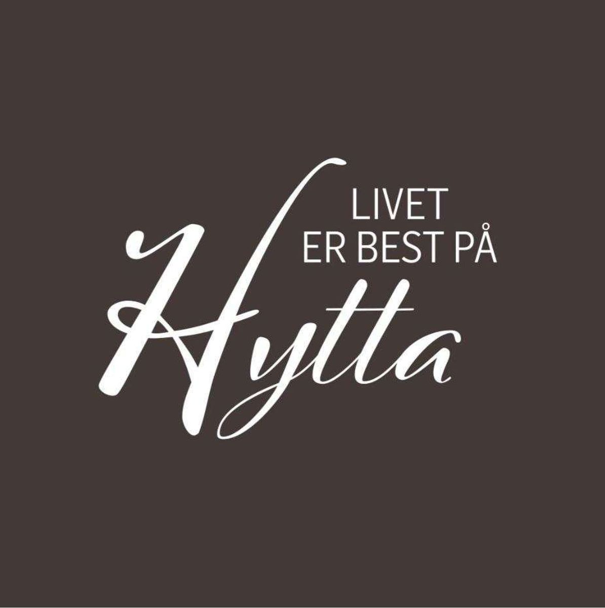 Servietter, Livet hytta brun, 20 stk, vanlig