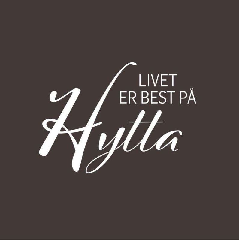 Servietter, Livet hytta brun, 20 stk, vanlig