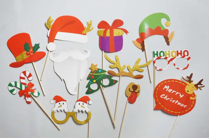 Hovedbilde Fotoprops, 12 stk, jul