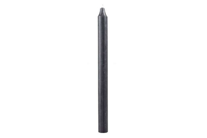 Hovedbilde Rustikk stearinlys, 30 cm, Lys grå