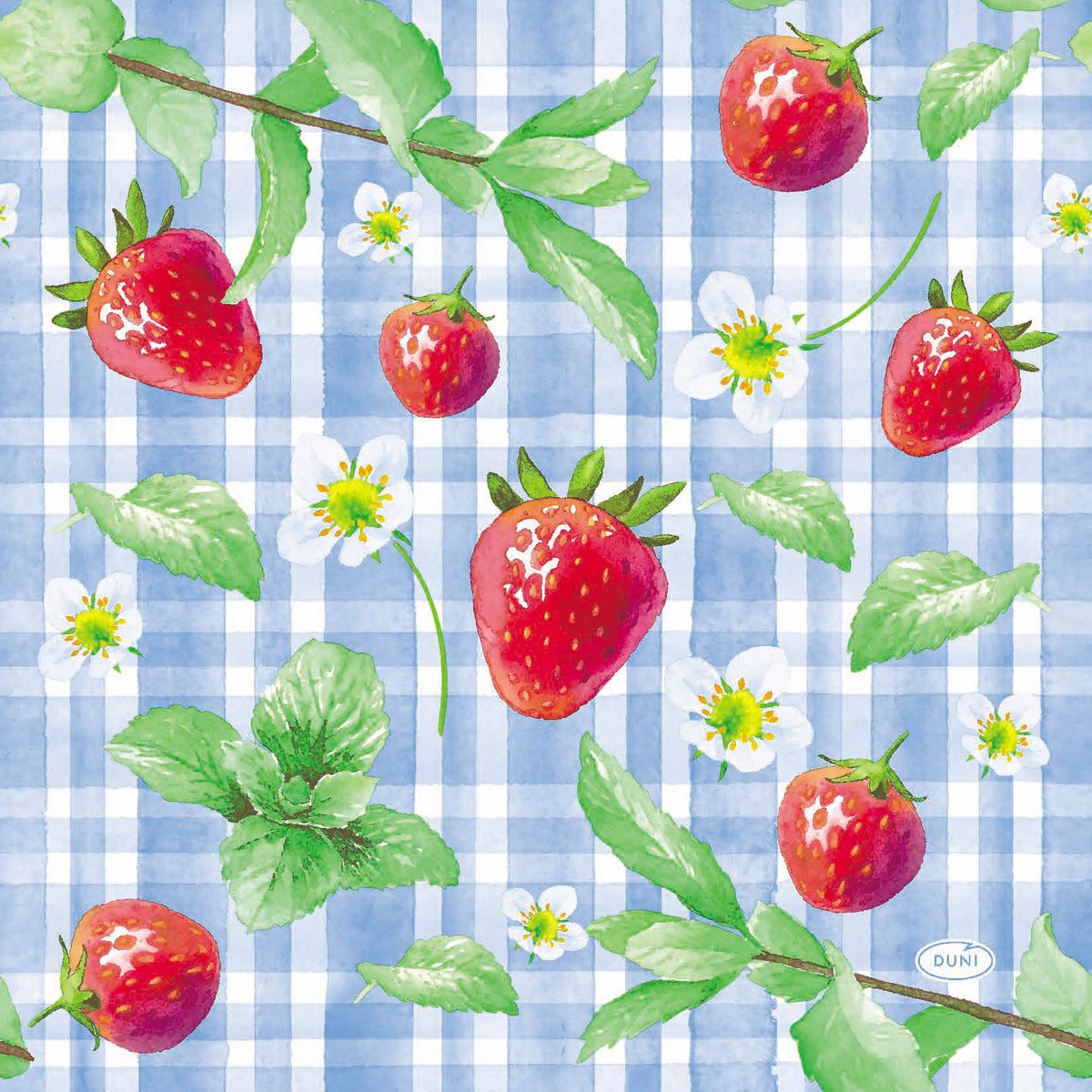 Servietter, Strawberry Picnic, vanlig