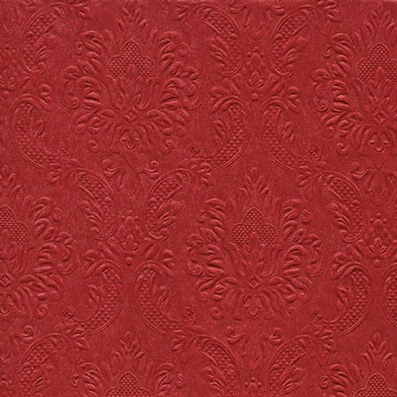Servietter, Moments Ornament red, stor