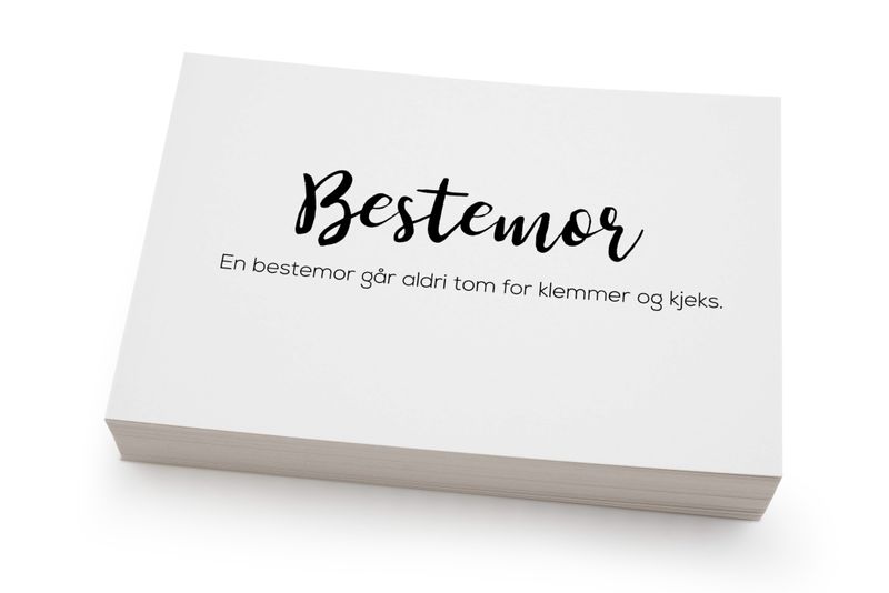 Bestemor | 10x15 cm