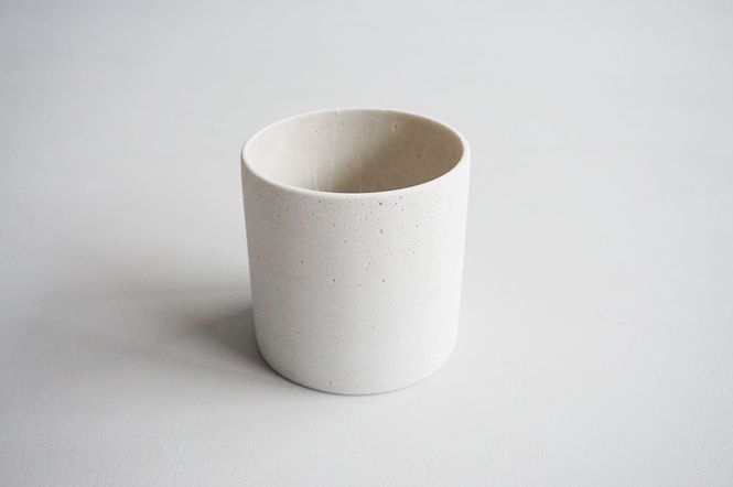 Hovedbilde Blomsterpotte, polystone, 13x12,5 cm